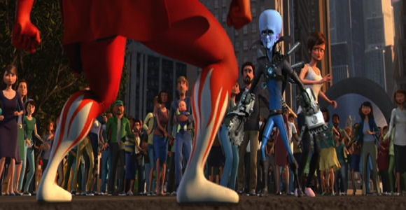 Crowds from Megamind.